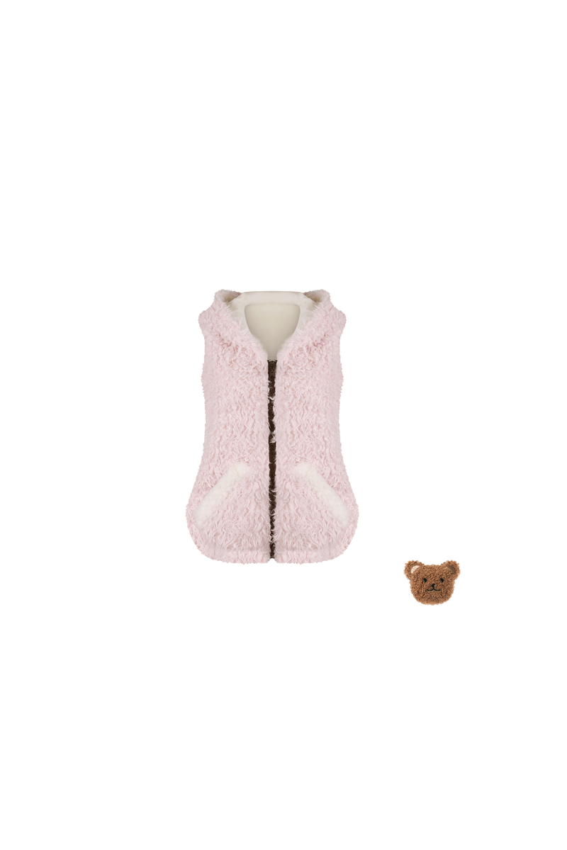 Bear Vest + Top + Pants