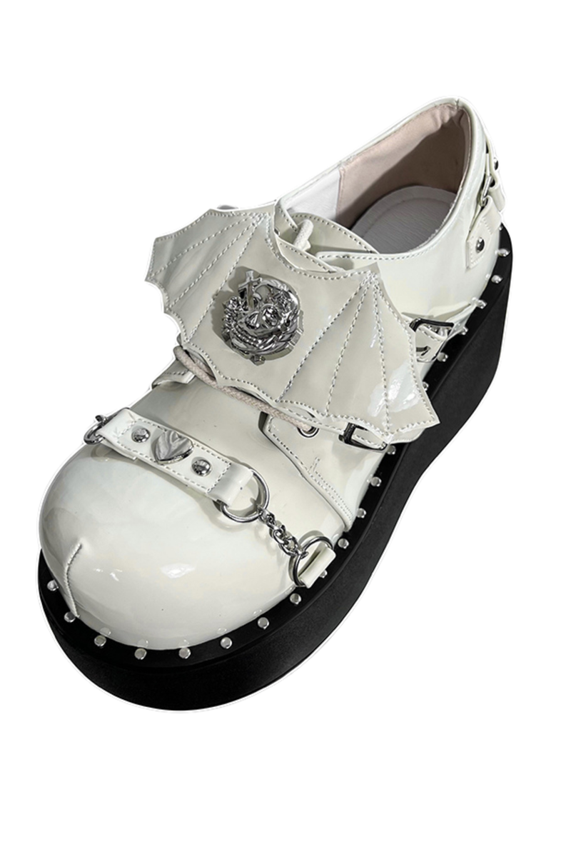 Punk Platform Dark Shoes