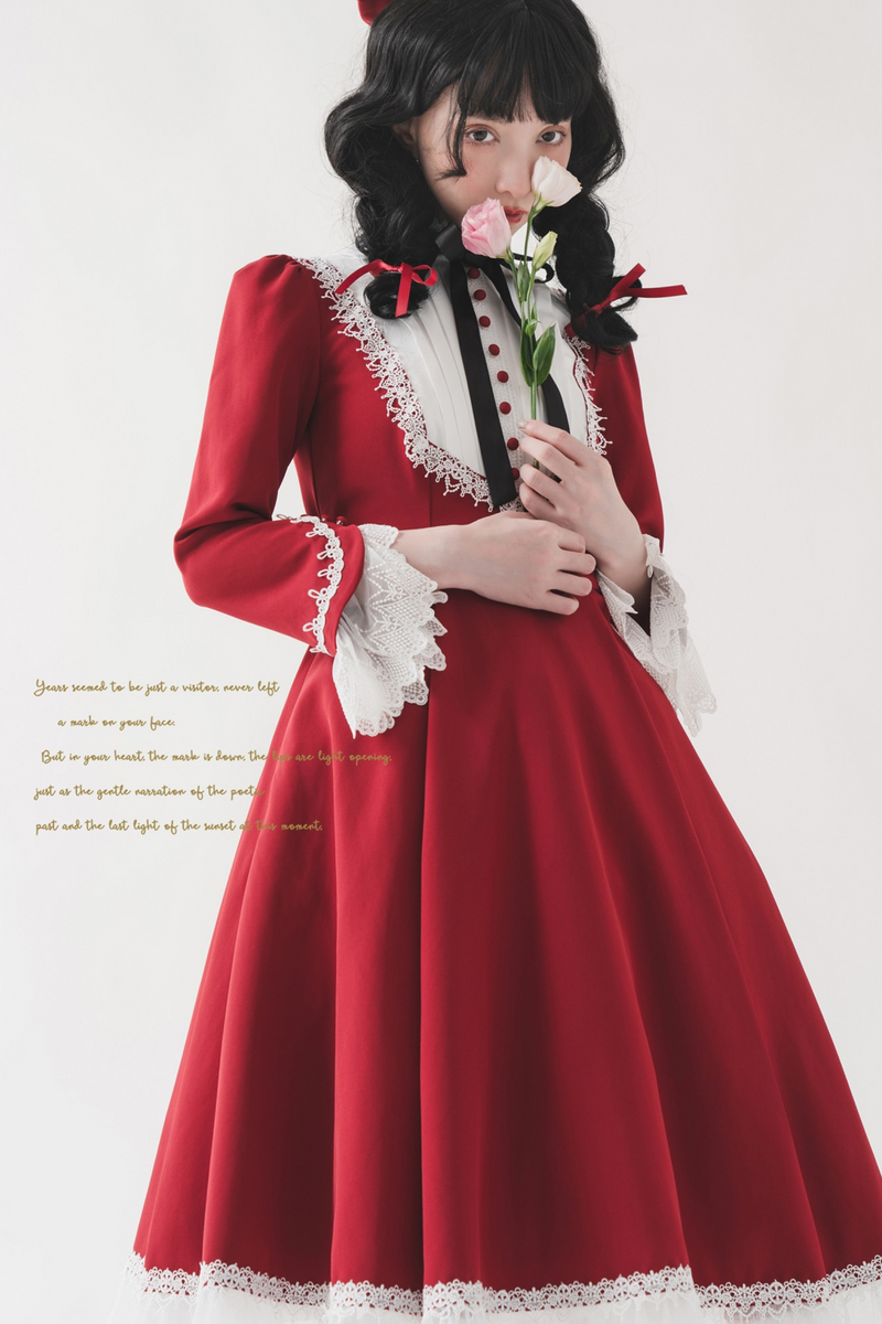 Night Retro Lolita Dress