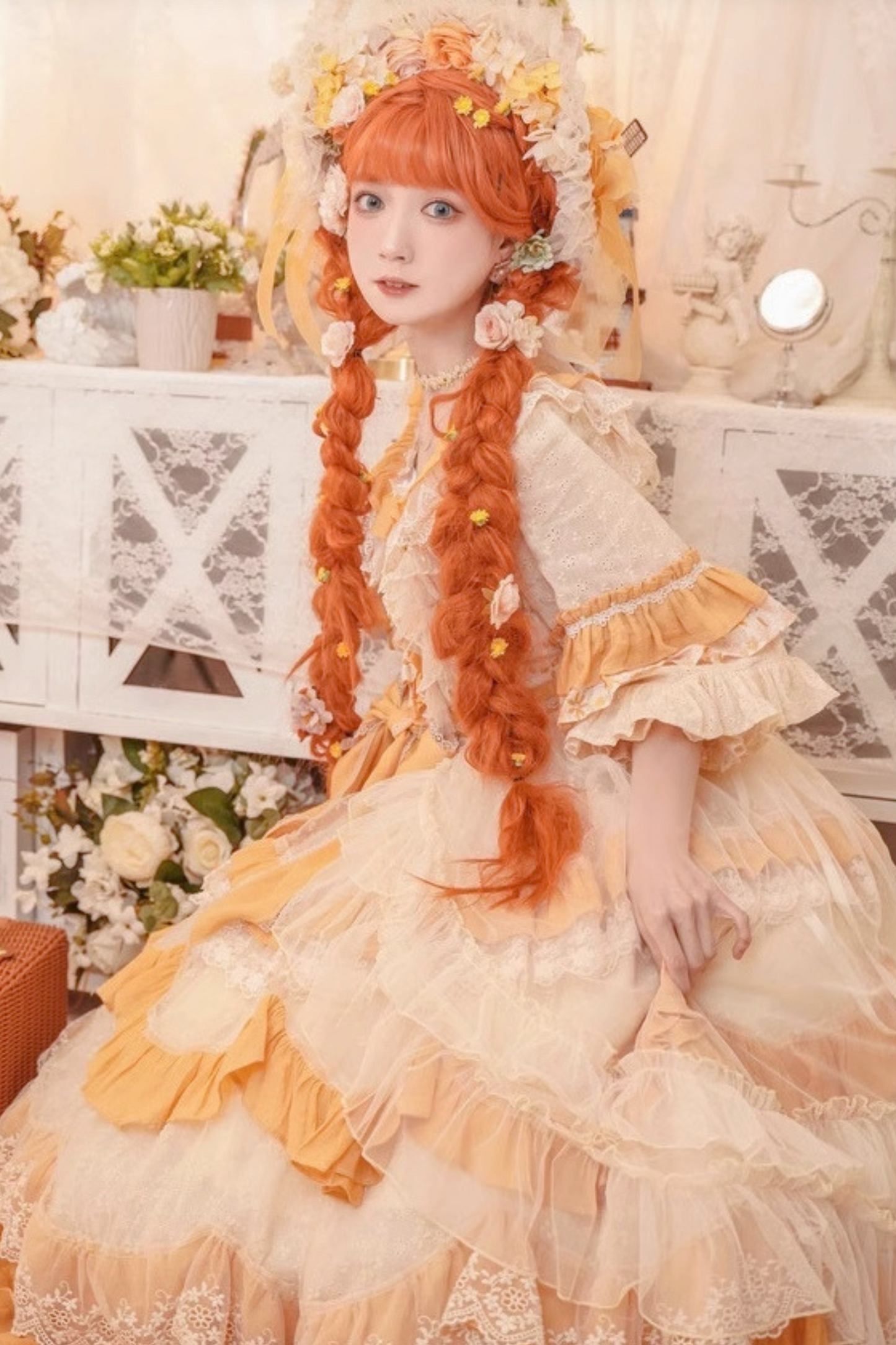 Retro Wedding Girly Lolita Dress