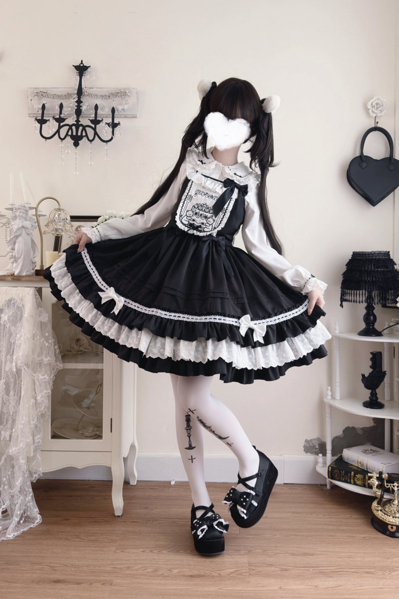 [reservations] Ribbon Ruffle Lolita Dress