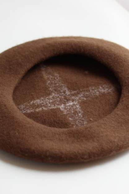 Felt Mushroom Beret