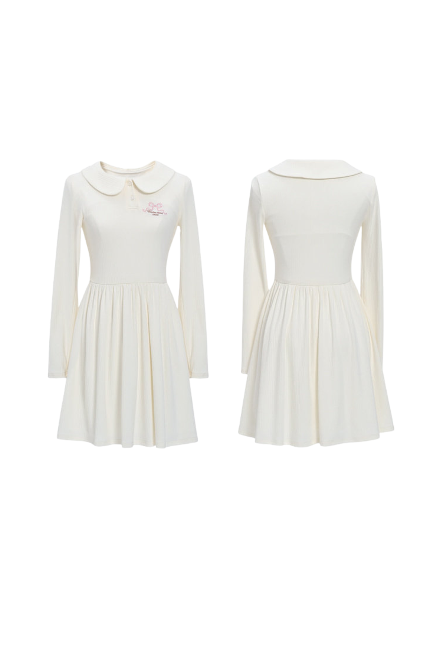 Milk Doll Color French Knit Dress