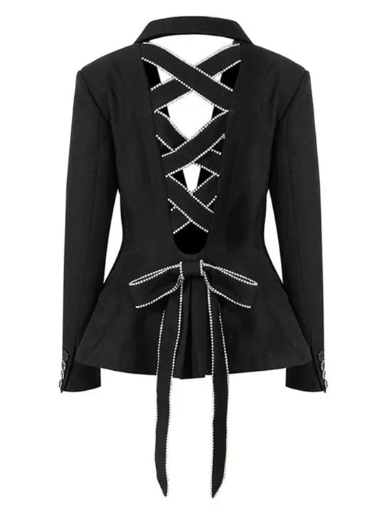 Hollow Out Blazer
