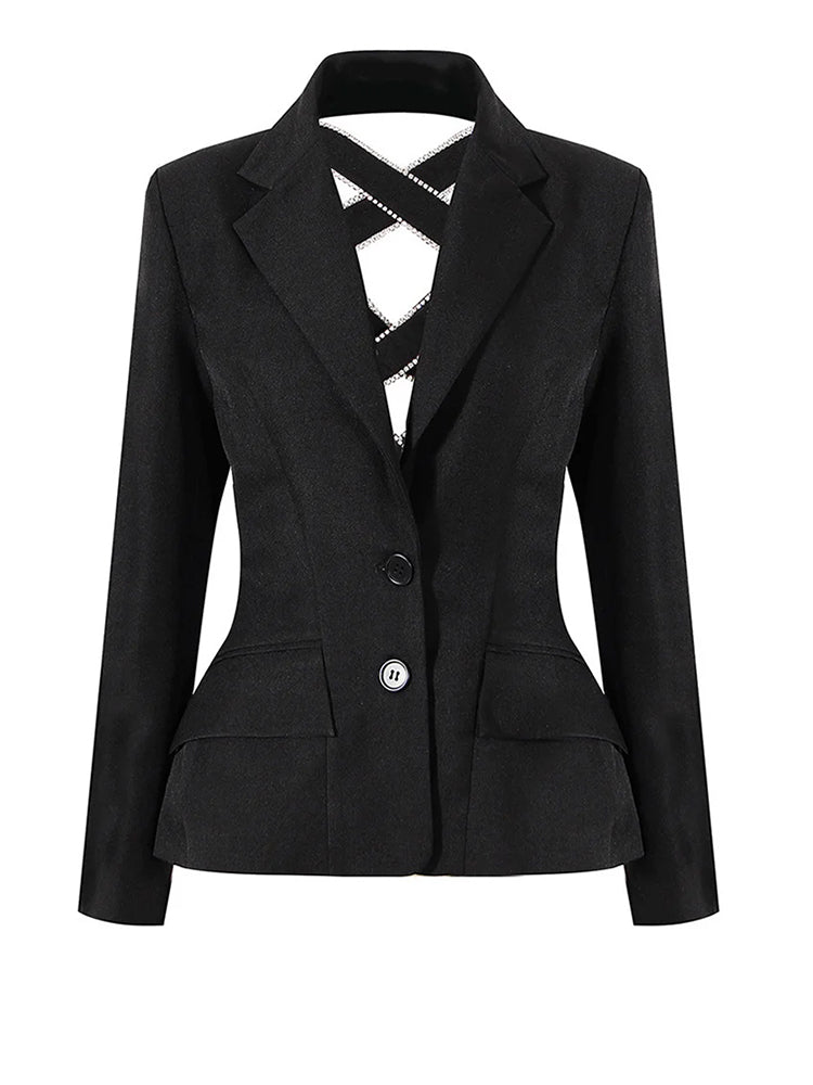 Hollow Out Blazer