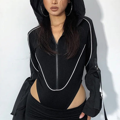 Hooded Bodysuit