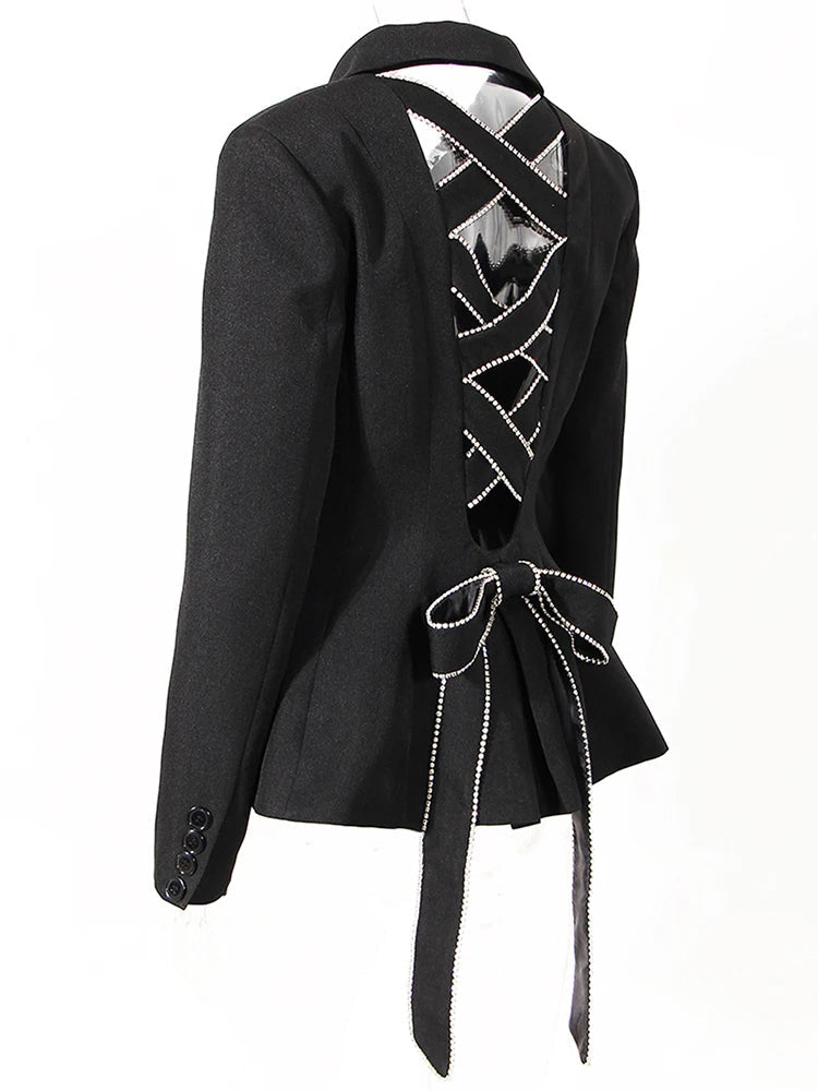 Hollow Out Blazer