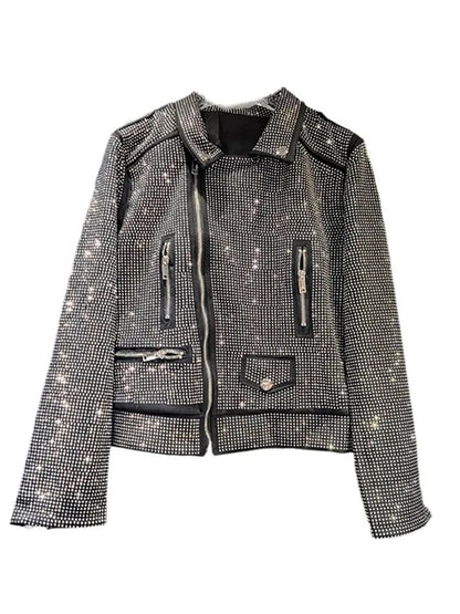 Shiny Rhinestone Jacket