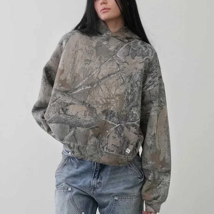 Camouflage Pullover Gray