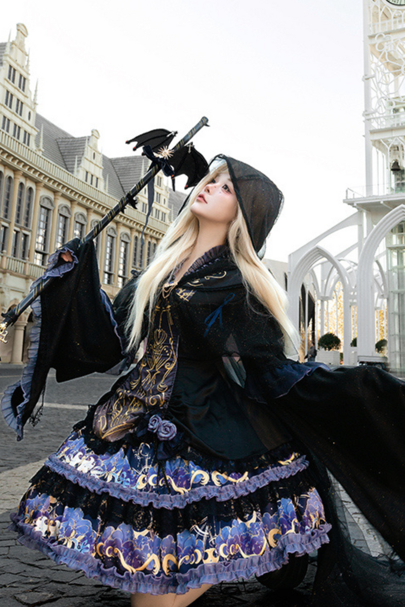 Magician Lolita Dress + Cloak