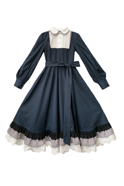 [pre-order] Retro Plaid Girly Dress