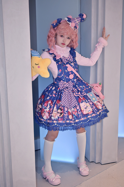 Circus Suspender Lolita Dress + Skirt
