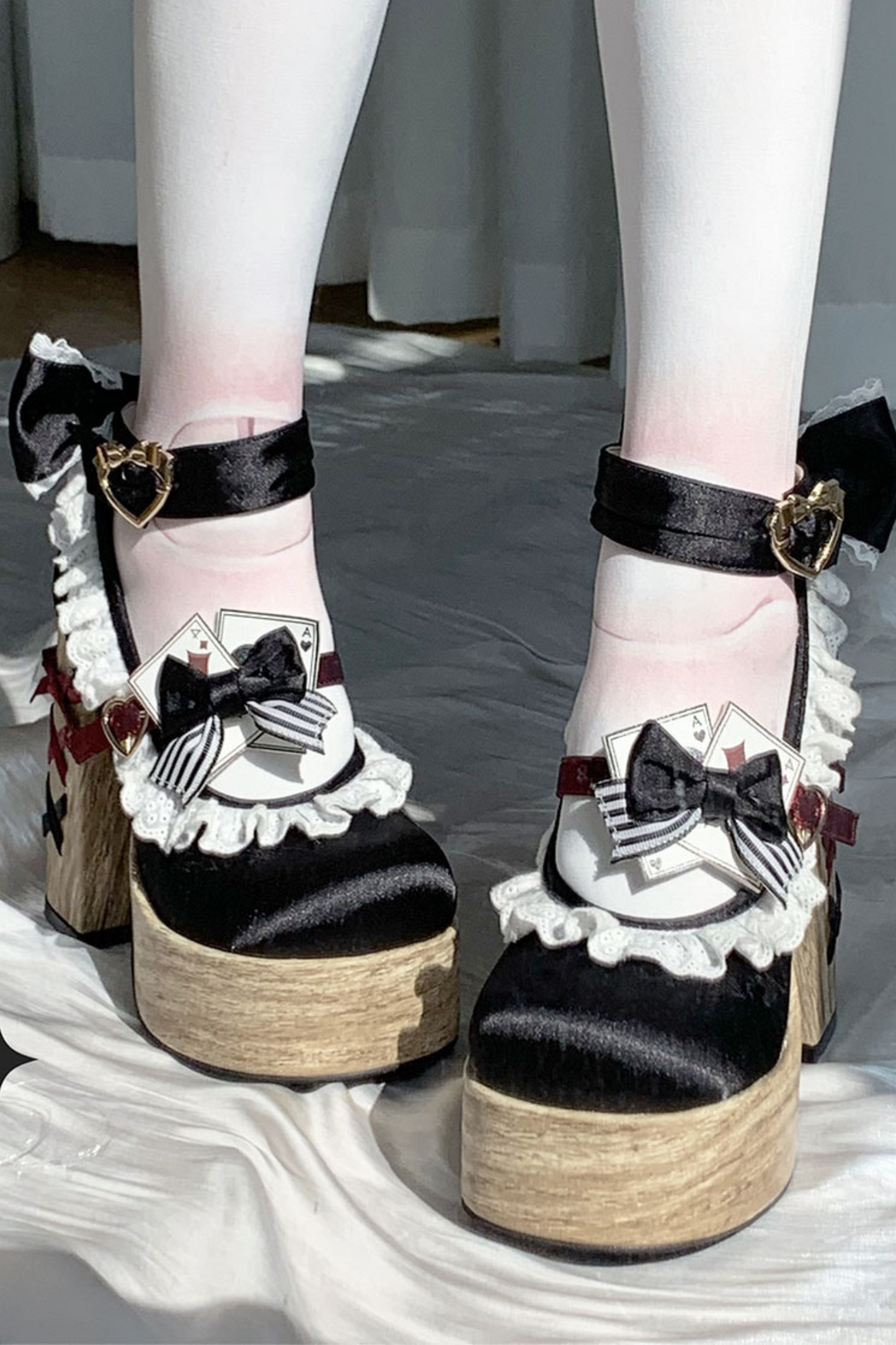 Alice's Adventure Retro Doll Lolita Heels