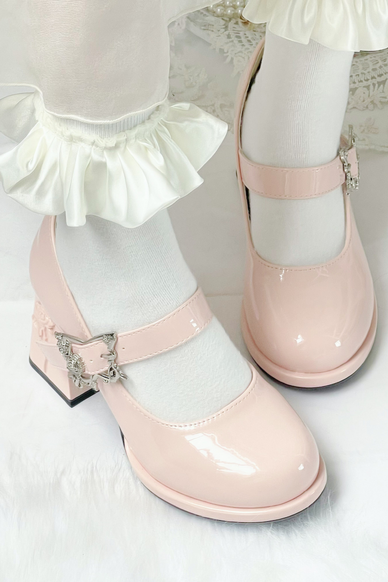 Floating Dreamland Platform Block Heel