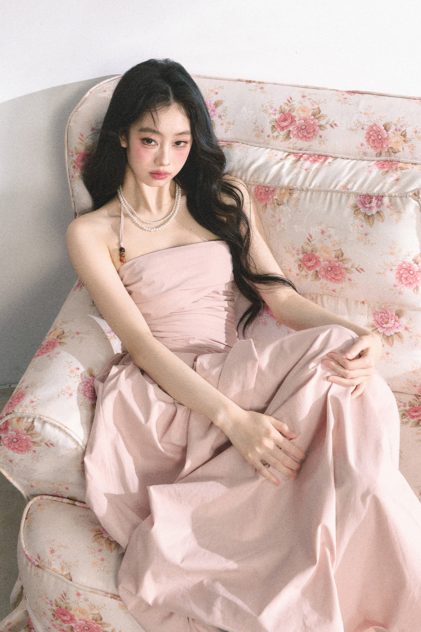 Halter Neck Long Dress