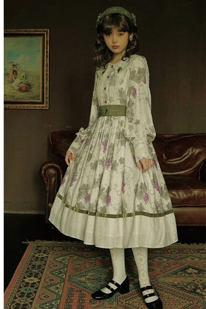 Retro Flower Lolita Dress