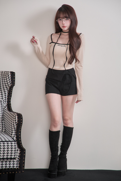 Color Blocking Top + Pants