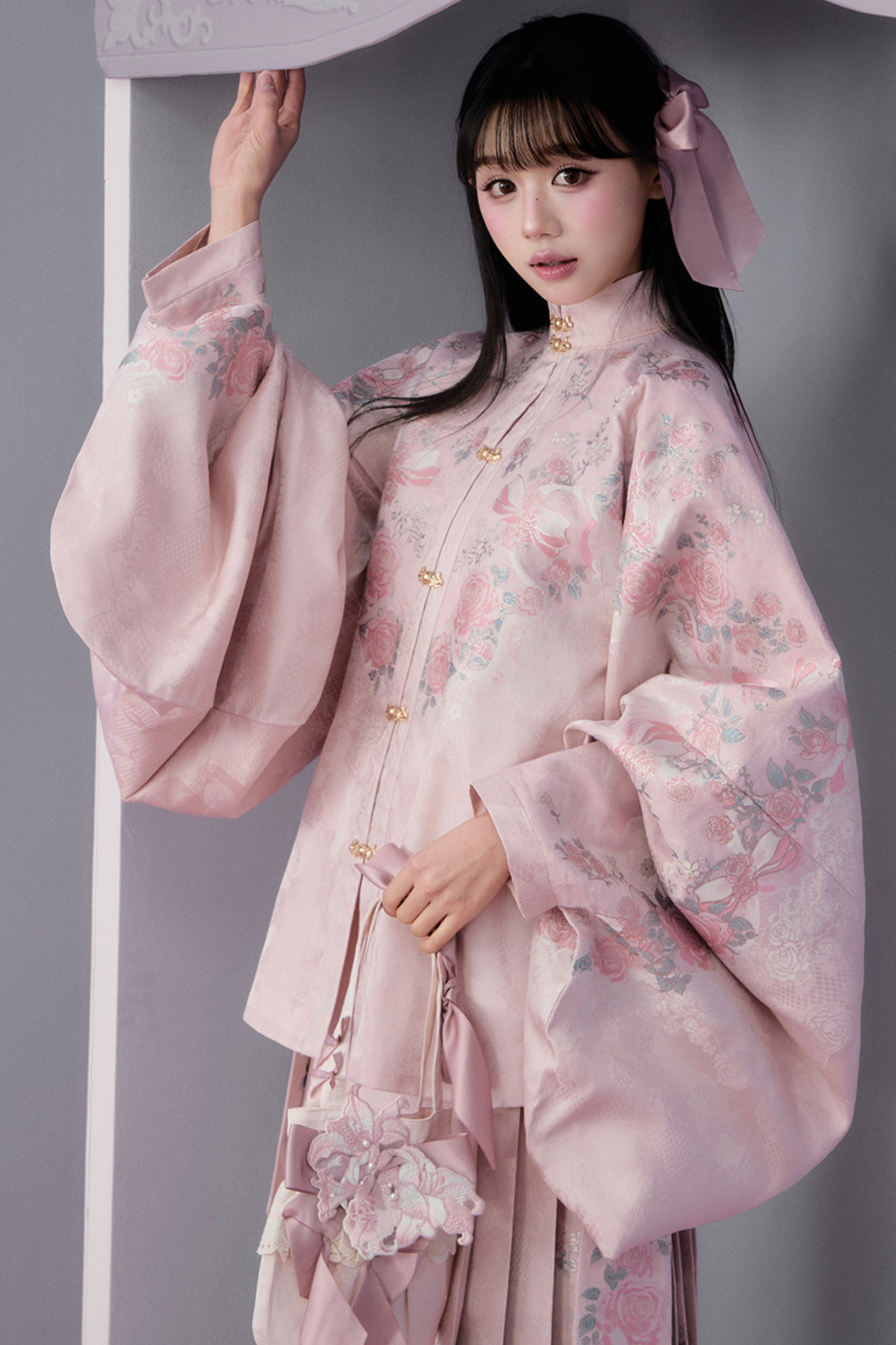 Rose Island Chinese-style Jacket + Skirt + Accessories