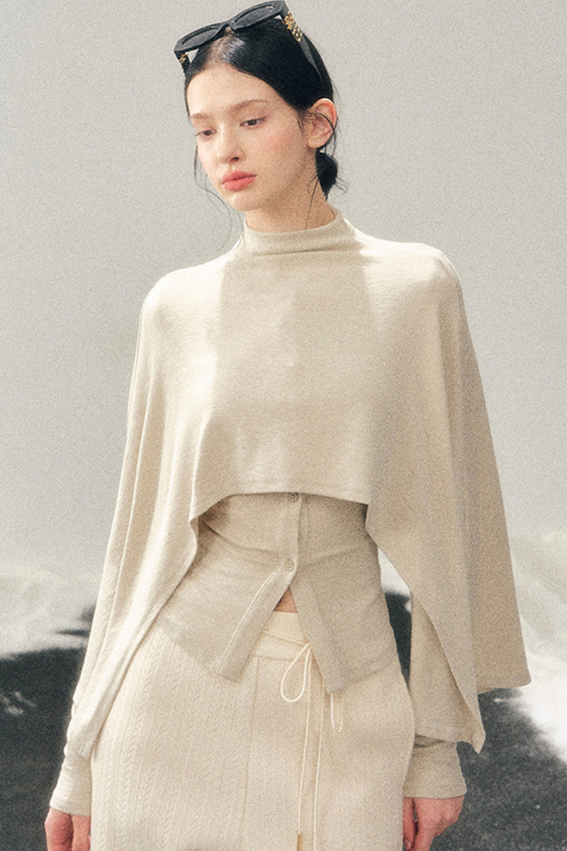 Mode Tight Shawl + Top