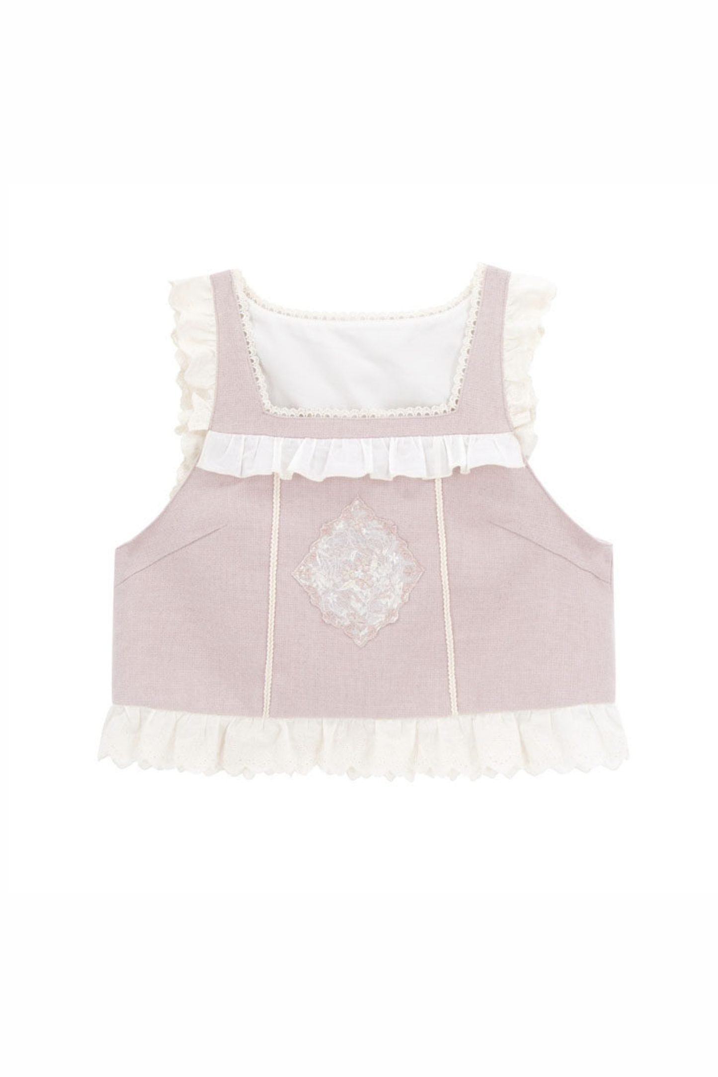 Ballet Tiered Knit Dress + Vest