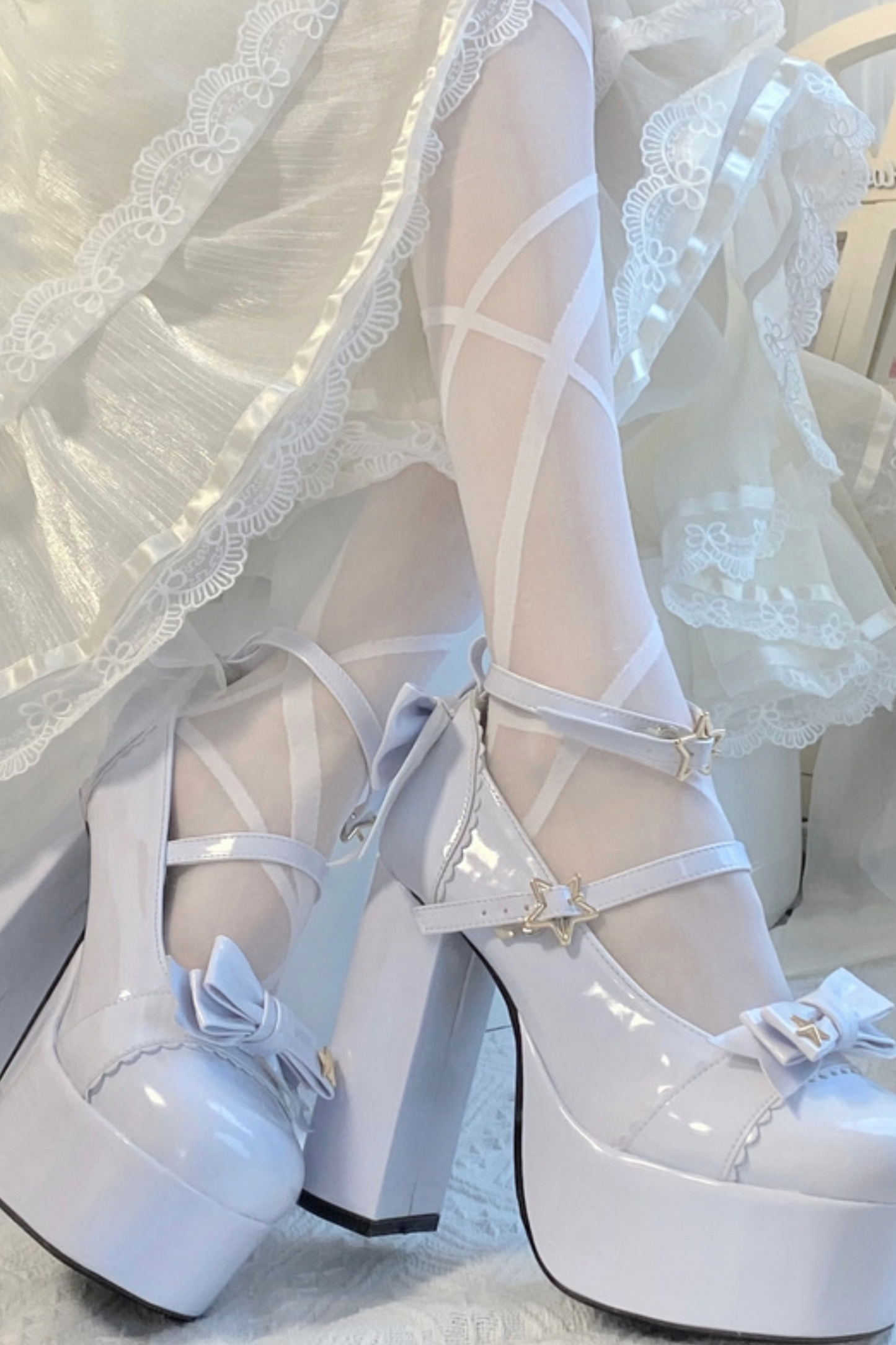 Cookie Star Ribbon Heels
