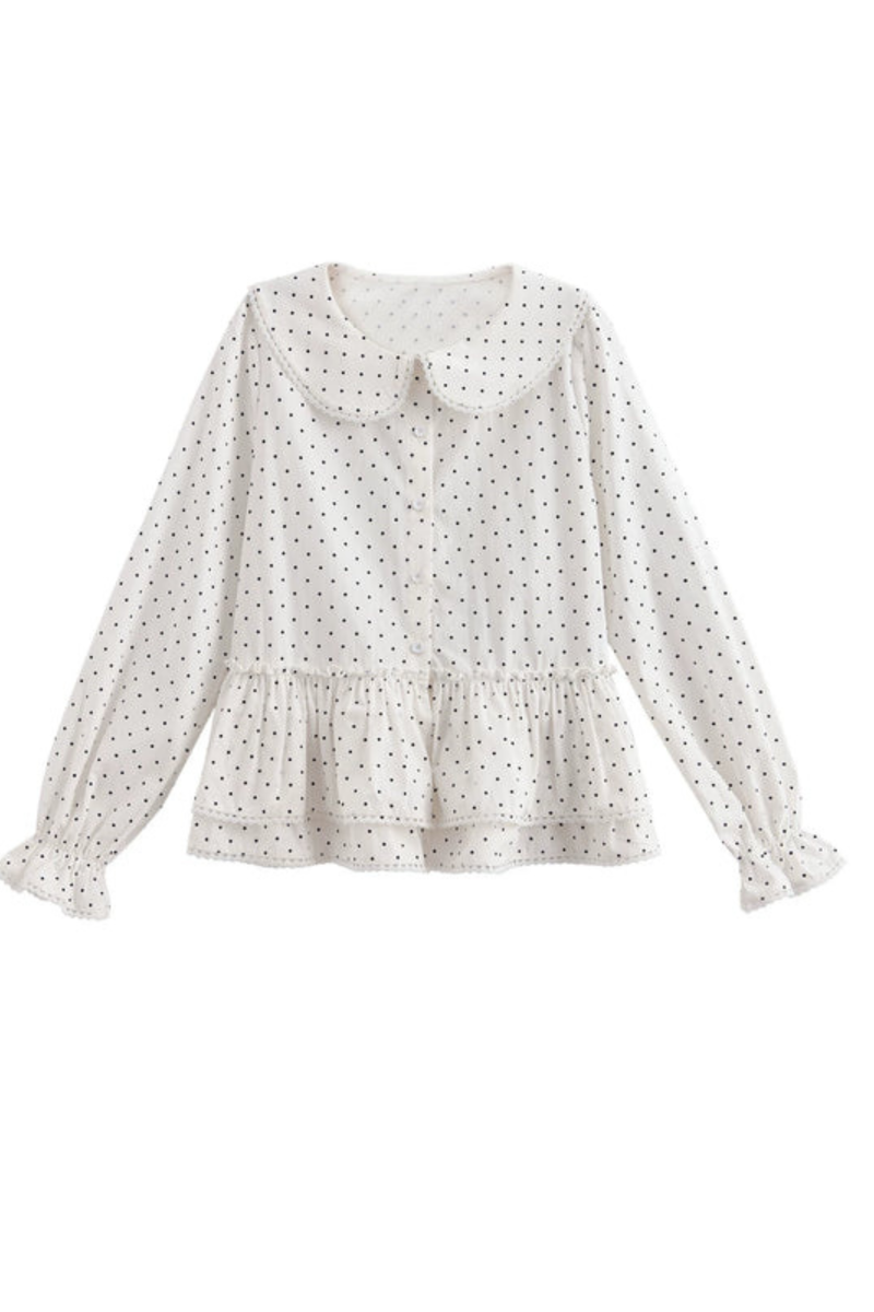 Pure Polka Dot Blouse