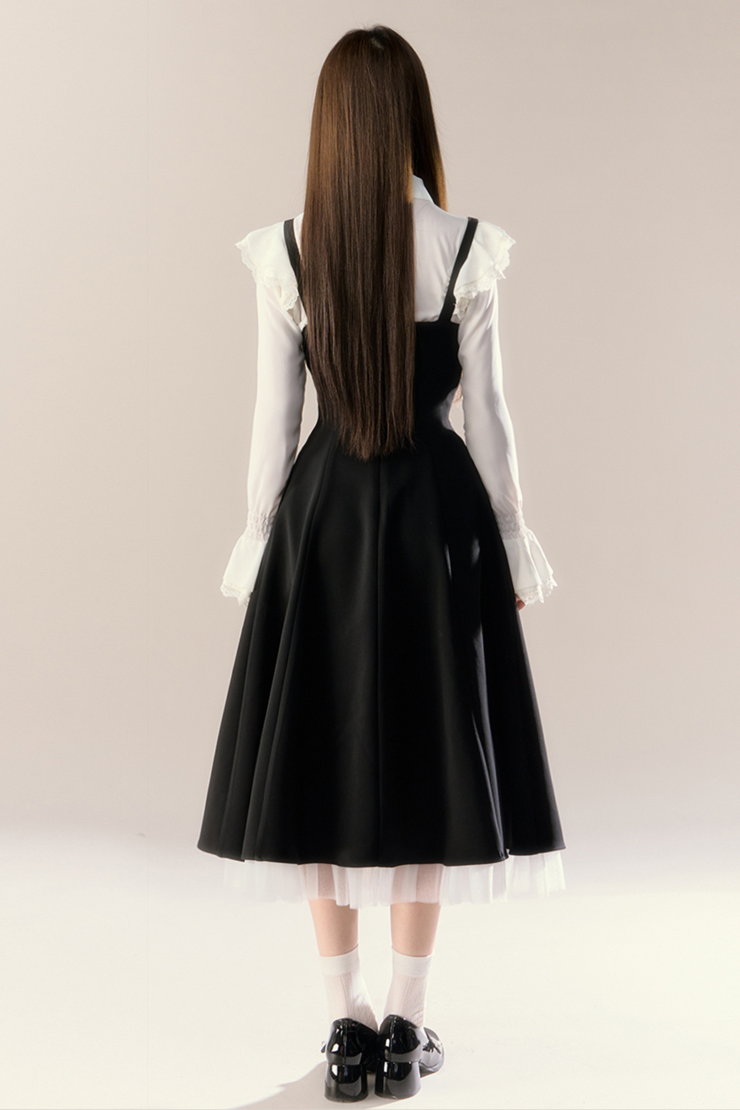 French Blouse + Suspender Skirt