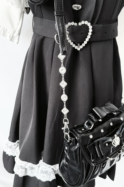Rhinestone Shoulder Bag