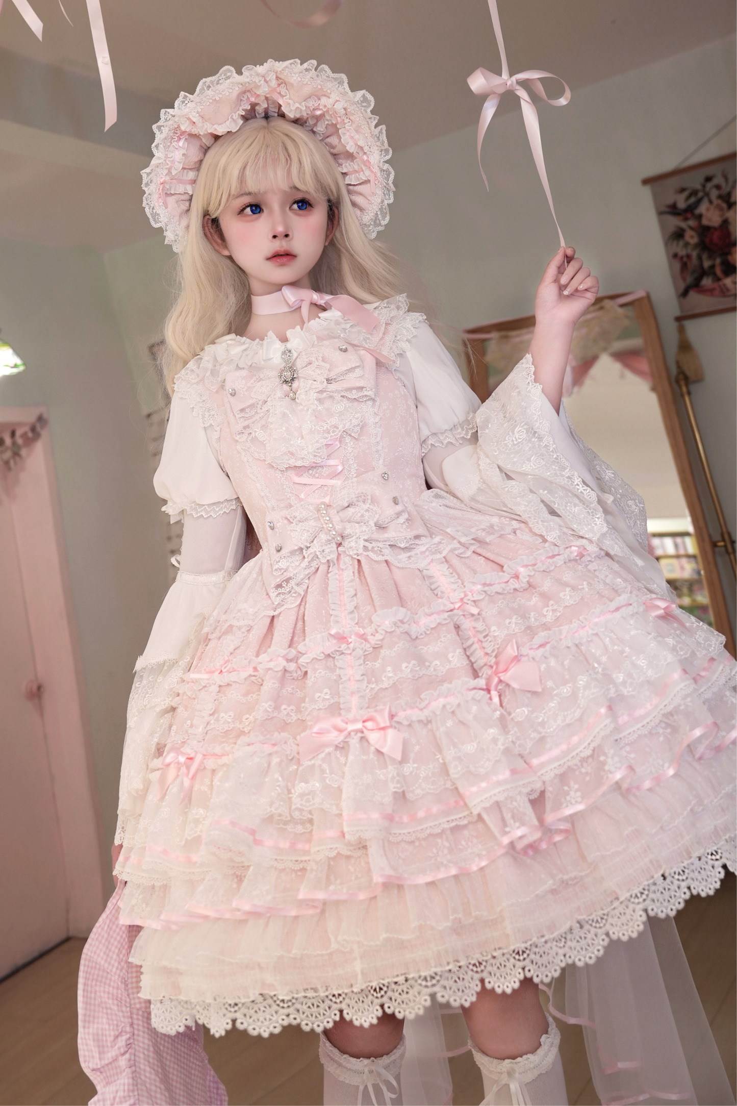 Lace Sweet Lolita Dress Set