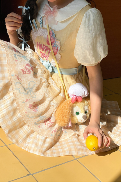 [pre-order] Daily Ribbon Tiered Doll Light Lolita Dress