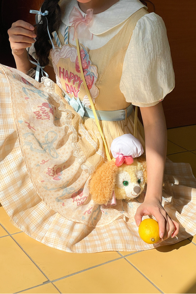 [pre-order] Daily Ribbon Tiered Doll Light Lolita Dress