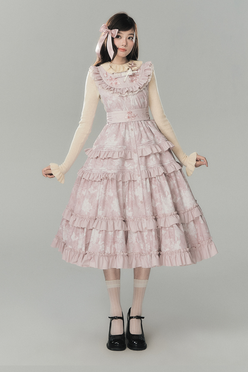 Lolita Vest Dress + Top + Belt