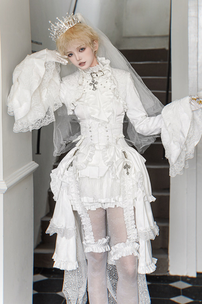 Pure Prince Jacket + Top + Pants + Girdle + Bow