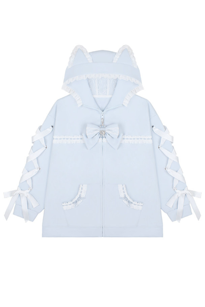 Subculture Cat Ear Hooded Jacket + Pants + Hat
