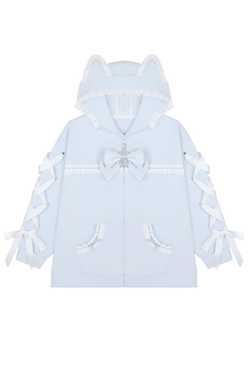 Subculture Cat Ear Hooded Jacket + Pants + Hat