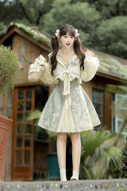 Forever Island Fragrance Cheongsam + Jacket