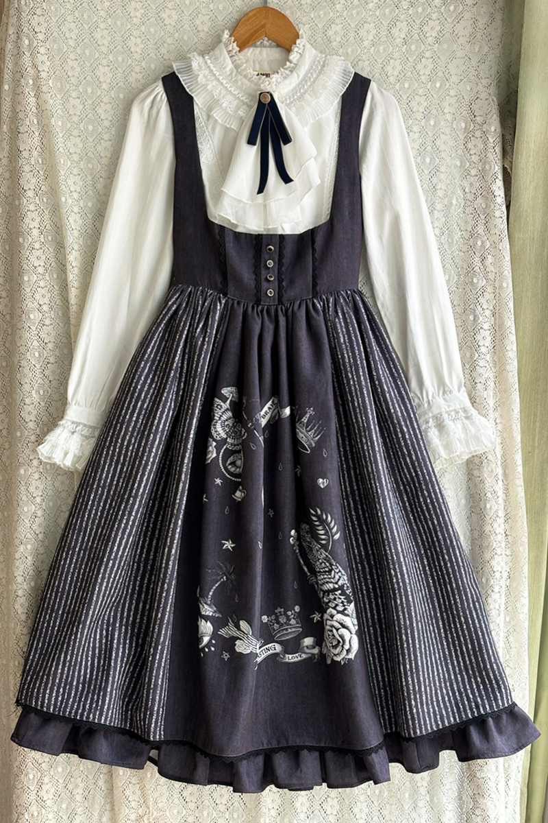 Magic Academy Retro Lolita Jumper Dress