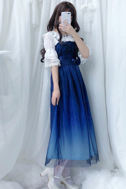 Fairy Lolita Starry Sky Dress Set