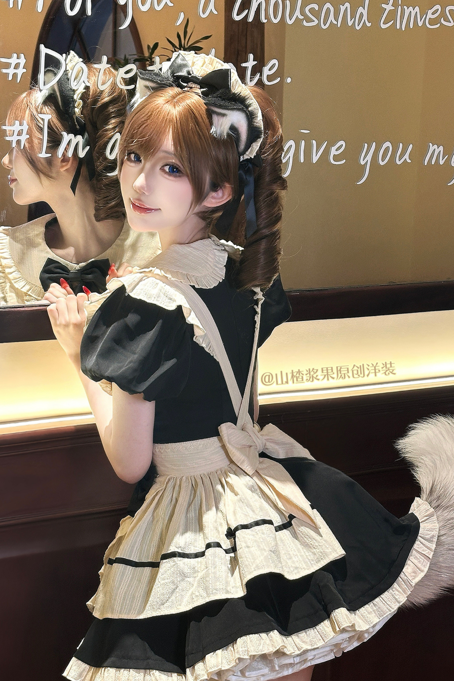 Little Maid Lolita Dress + Apron + Sleeves + Headband