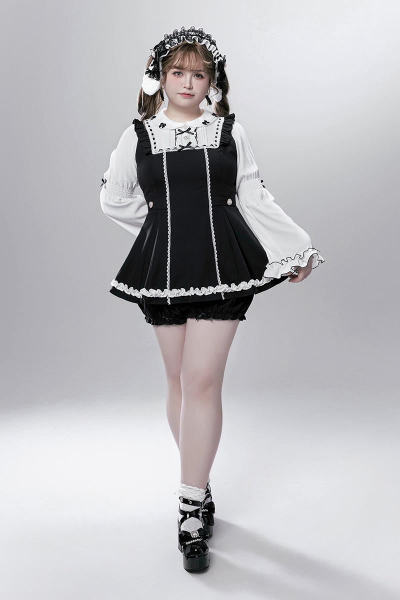 Sweet Maid Top + Shorts + Apron