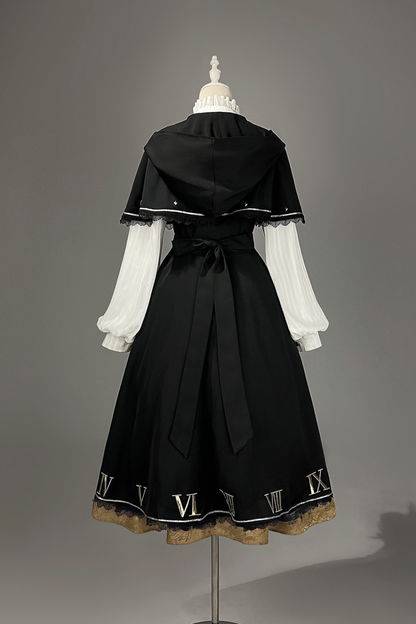 Dragon Aria Lolita Cape Coat + Top + Skirt