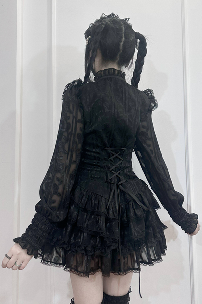 Lace Dress + Innerwear Shorts
