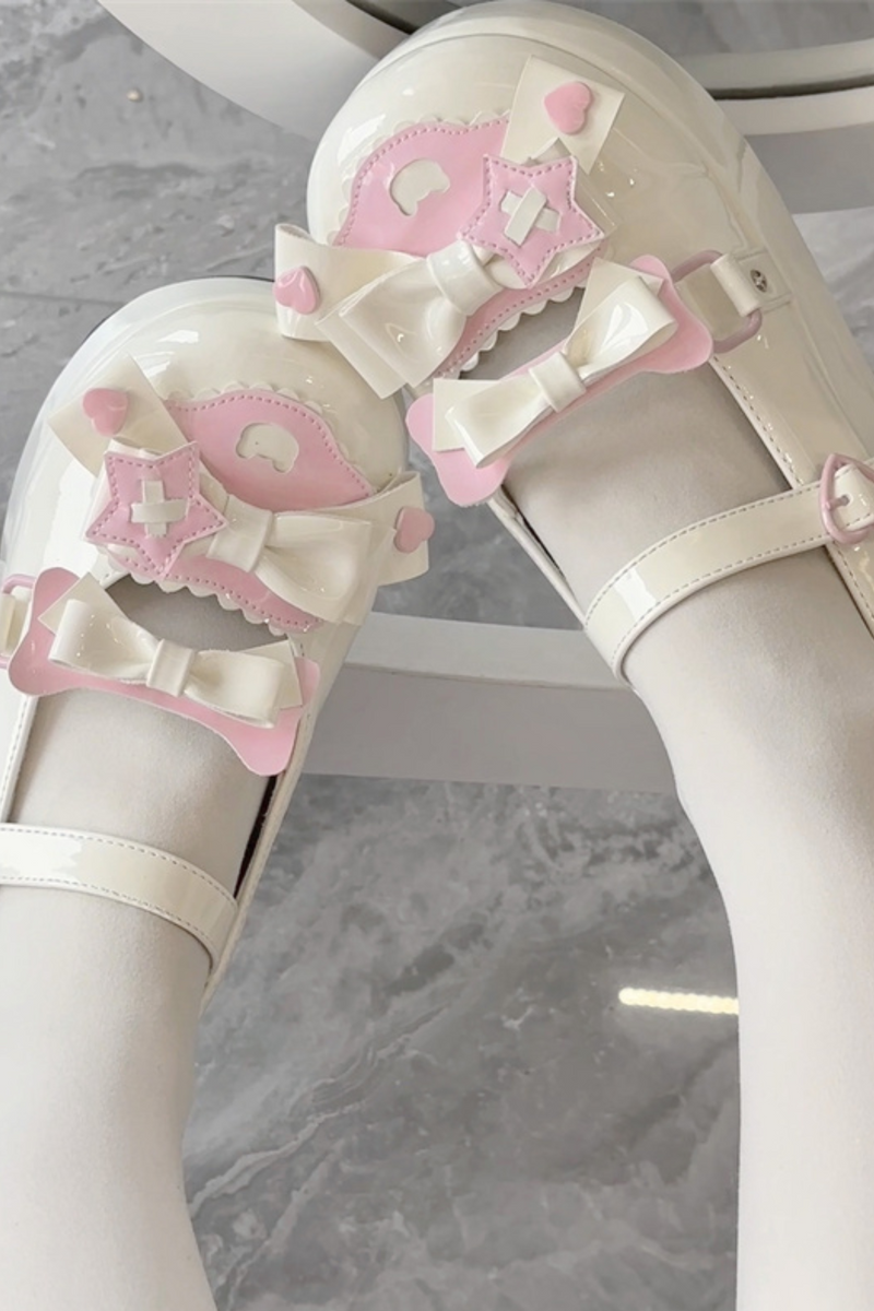 Cookie Lolita Make a Wish Knot Shoes