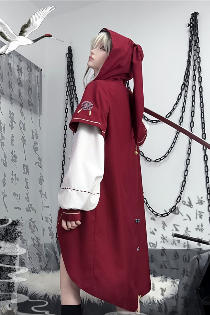 Bunny Hood Prince Outerwear + Shirt + Shorts