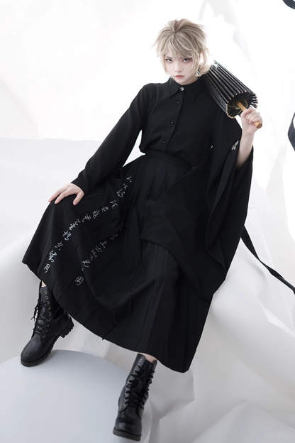 Dark Prince Big Sleeve Blouse