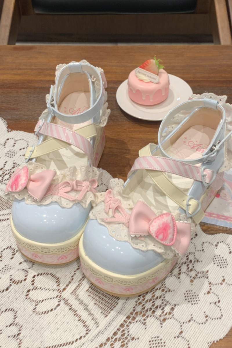 Strawberry Limited Lolita Shoes