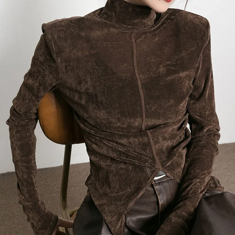 Velvet Top Brown