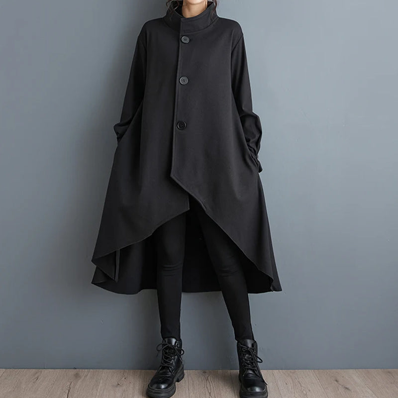 Cape Coat Black