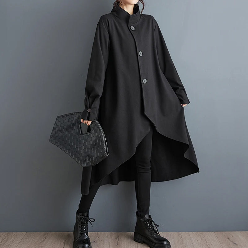 Cape Coat Black