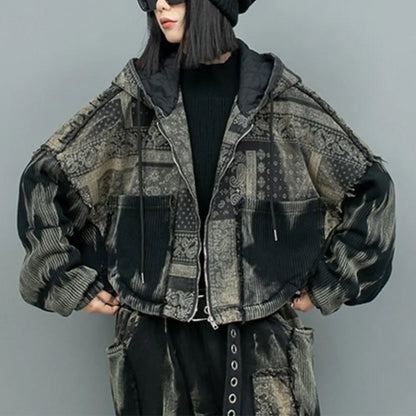 Hooded Coat Black